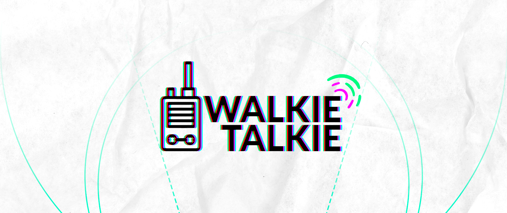 Logo da Walkie Talkie, newsletter da MOTIM